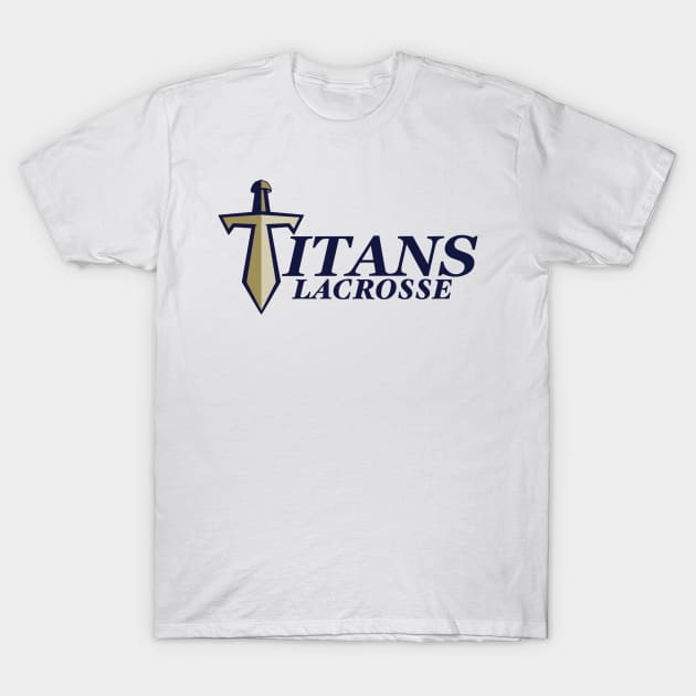 titans lacrosse T-Shirt by 752 Designs